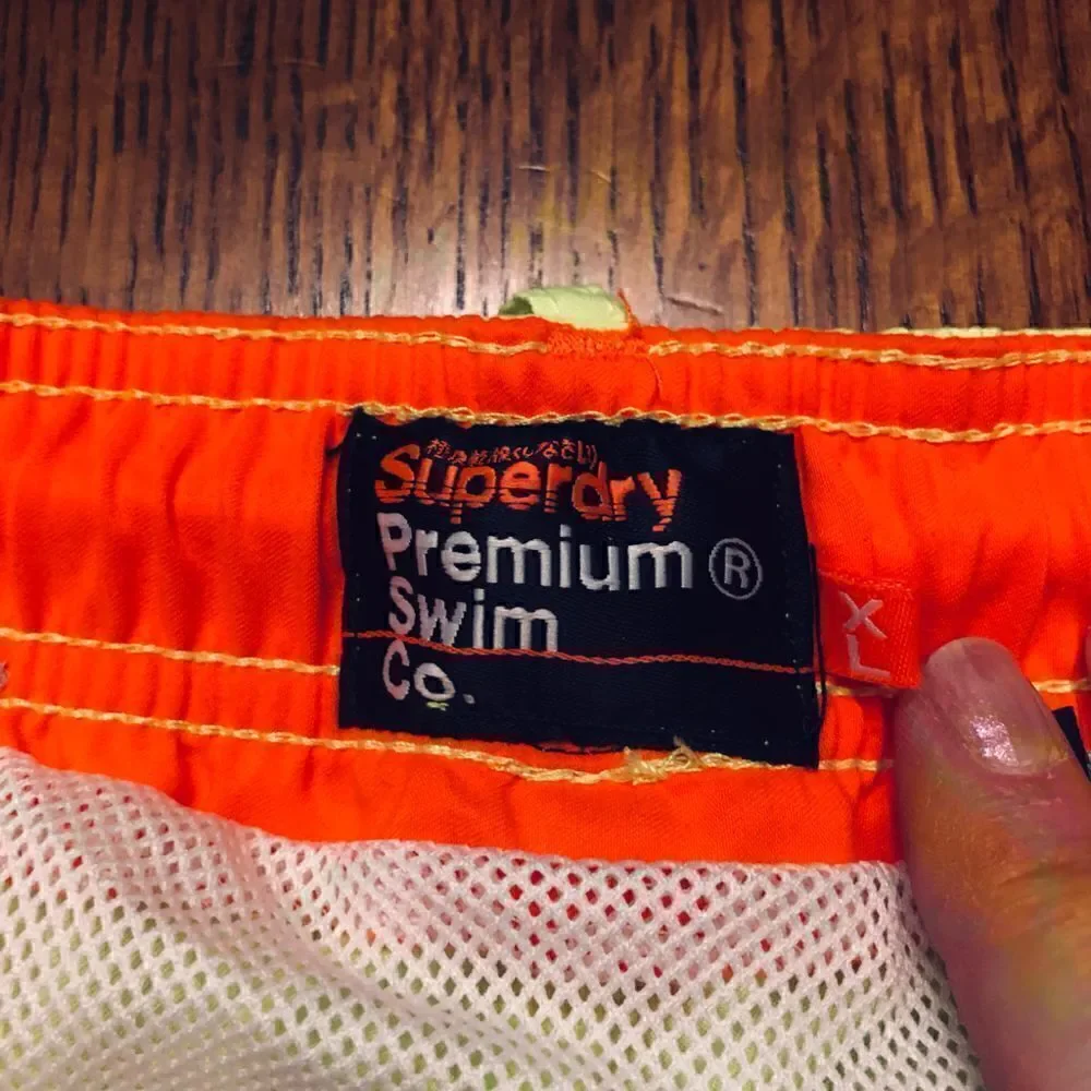 Superdry Beach Volley Swim Shorts XL-Sunblast Yellow